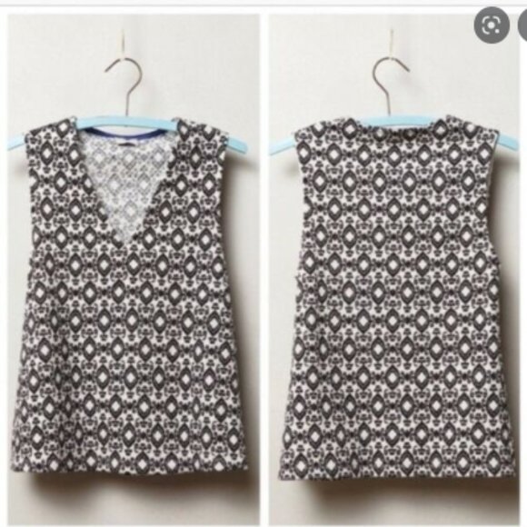 Anthropologie Postmark Monterey Swing Tank EUC Medium - Picture 2 of 5